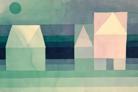 Paul Klee, Drie huizen